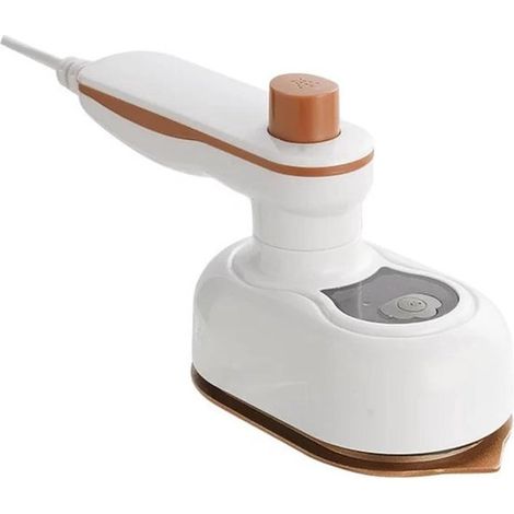Handdampfbügeleisen – Tragbares Bügeleisen – Glättet Kleidung knitterfrei – Schnelles Aufheizen – Kompaktes Design – Weiß (1/5)
