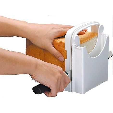Trancheuse à pain réglable pour usage domestique, modèle pliable, 5 tranches (1/5)