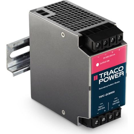 TracoPower TSPC-DCM600 Module de redondance rail DIN 820 mA 28 W Nbr. de sorties:1 x Contenu 1 pc(s)