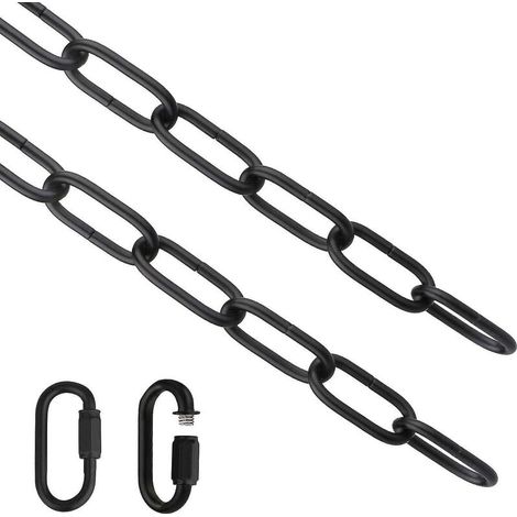 String Lights, 1.8m Long Black String Lights, Metal Chandelier Chain (1/5)