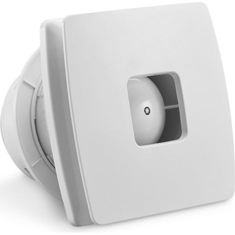 Badezimmerventilator ergowave BIS GO Hygrostat + Timer + Rückschlagklappe