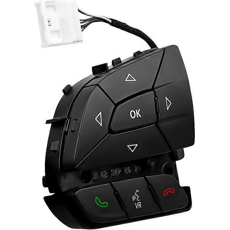 Interruptor de control de audio del volante izquierdo para Jeep Grand Cherokee Dodge Durango 14-2021 68245341AA 68245341AB 68245341AC (1/5)