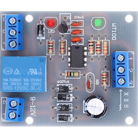 Module de contrôle de niveau d'eau, interrupteur de débit liquide, capteur et carte de régulation DC 12V pour drainage (1/5)