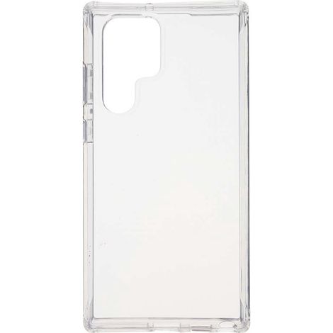 Coque arrière souple 2-en-1 en TPU pour Samsung Galaxy S22 Ultra - Transparente - Étui de protection (1/4)