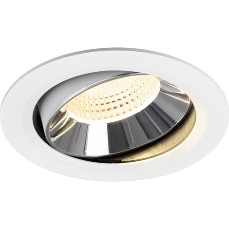 Spot encastré Numinos Move XL blanc/chrome 3000K - 55 deg - 1010007