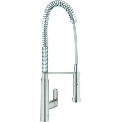 GROHE K7 Einhand-Spültischarmatur, Ausladung 234mm, schwenkbar, (1/5)