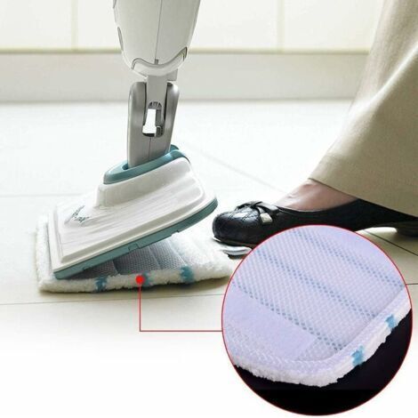 NALOOKAMIC  Lot de 8 Lingettes pour Black et Decker Balais Vapeur  Steam Mop pour Black Decker FSM1630, FSM1616, FSMH13E5, FSM1321, FSM1605, FSMH13151SM--TRIMEC