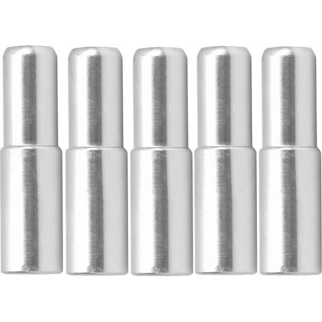 Convient aux gaines de protection de câbles de freins de vélo, gaines de protection de câbles de freins en alliage d'aluminium de 5 mm, spécifiques aux VTT, argent. (1/5)
