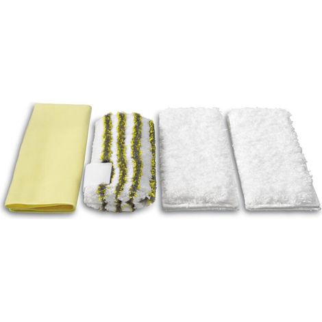 Set di 4 panni in microfibra per la pulizia del bagno, accessori per pulitori a vapore Easy Fix