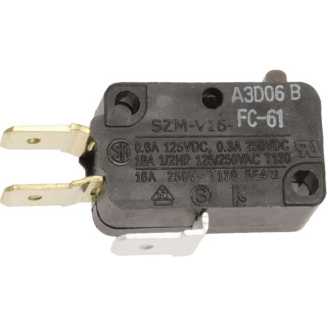 INTERRUPTEUR A3D06B POUR MICRO ONDES WHIRLPOOL - 480120100814 (1/2)
