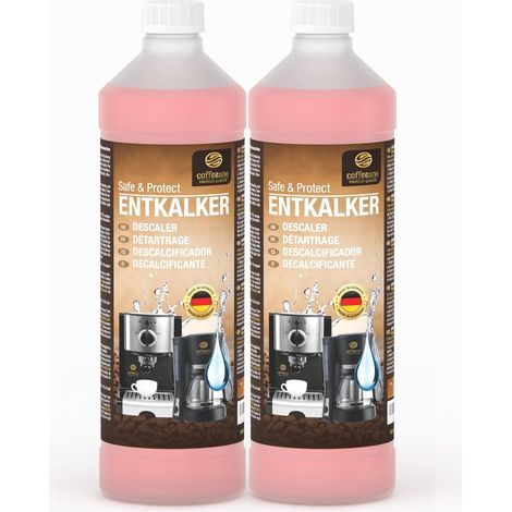 750ml Détartrant + 750ml Nettoyant pour système laitier pour machines à café automatiques et cafetières, pour tous appareils et marques - (1/5)