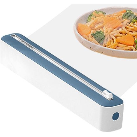 Distributeur Film Alimentaire Avec Coupeur Distributeur Papier Aluminium Dérouleur De Film Magnétique Coupe Papier Alimentaire (1/5)