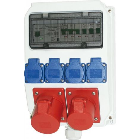 PCE WANDVERTEILER KUNSTSTOFF IP54 (ANIF7 BV)