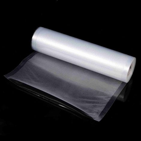 Rouleau sous vide alimentaire, sac sous vide alimentaire, compatible avec diverses machines de mise sous vide, 20 cm x 500 cm, (1/5)