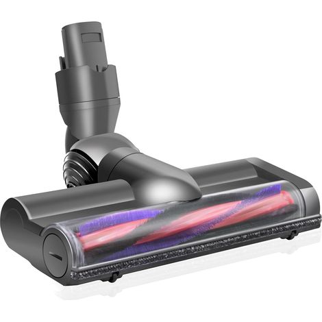 Têtes de brosse de rechange pour les modèles Dyson V6, DC58, DC59, DC62, DC72, DC74, SV04, SV06 et SV09 : têtes de brosse à turbine à entraînement direct adaptées au nettoyage des sols durs et des ta (1/5)