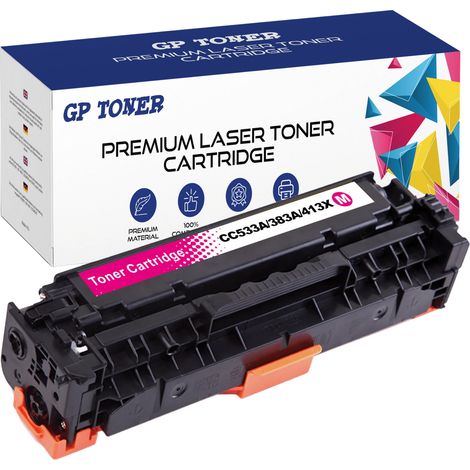 Toner für HP CC533A/CE413X/CF383X Magenta GP (1/5)