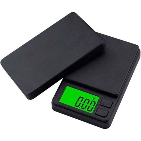 PA Präzisions-Küchenwaage, Messbereich 0,1 g-1000 g, elektronische Mini-Präzisionswaage mit LED-Anzeige, geeignet für Küchen und Bars. (1/4)