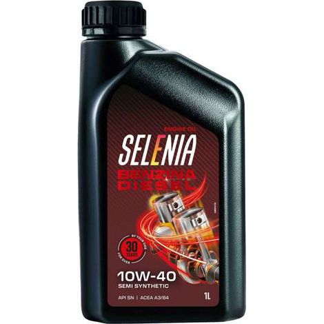 Olio Selenia Benzina/Diesel 10W40 1 l
