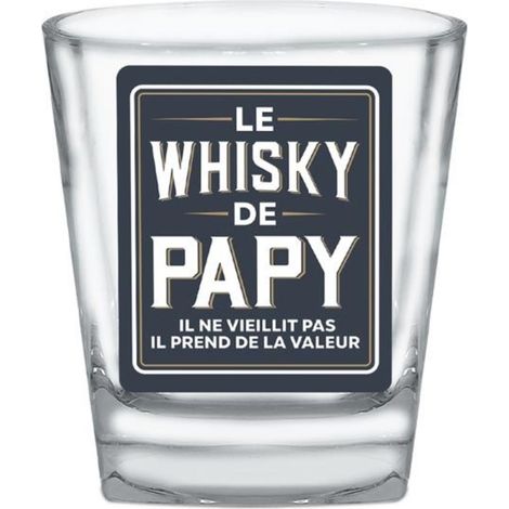 Verre à whisky - le whisky de papy (1/3)