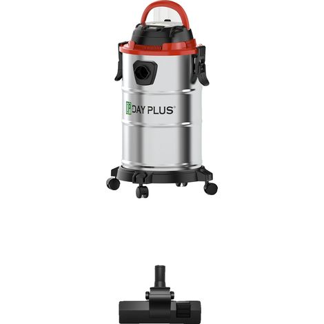 Aspiradora para sólidos y líquidos, alta potencia de succión, filtro HEPA, 20 L (1/2)