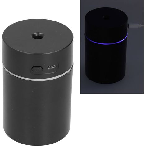 Mini-Luftbefeuchter, leiser Luftreiniger, Nebelbefeuchtung, kleiner, kreativer USB-Luftbefeuchter fürs Auto, schwarz (1/5)