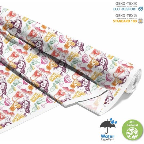 TESSUTI DECORATIVI PER ESTERNI OXFORD - Motivo Cocktail  DX8761 (1/5)
