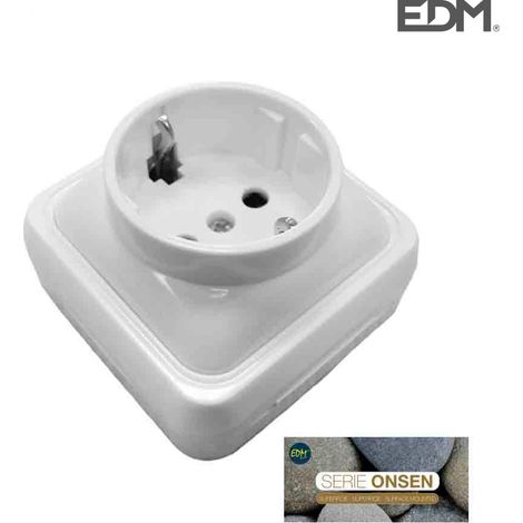 Schuko Base t/tl Serie Onsen Superficie (Blister)