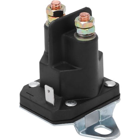 Relais de Démarrage 12V pour Tondeuse à Gazon avec Bobine en Laiton et Boîtier ABS (1/5)