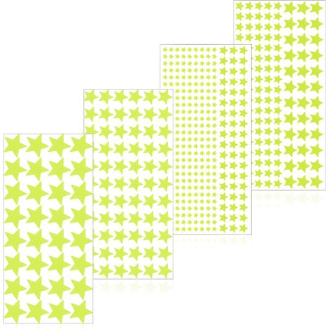Étoiles Luminescentes - Autocollants 3D Pour Plafond Et Murs - 521 Pièces En PVC Non Toxique - Décoration Chambre Enfants Et Nursery (1/5)