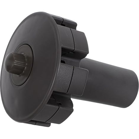 Disque Inférieur de Support pour Parasol Romain de Terrasse, Accessoire Paresoleil en Plastique Couleur Dorée, Fixation Stable des Baleines, Améliore Résistance au Vent, Pièce (1/5)