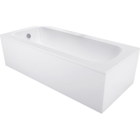 Mexen Vega Rechteckbadewanne 180 x 90 cm mit Verkleidung, weiß - 55011809000X