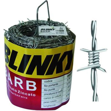 Filo Spinato Vigor Barb Zincato Mt. 100