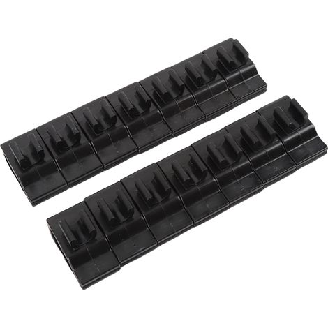 14 pinces de fixation pour sac de club, support de putter en plastique, accessoires de rangement pour clubs de pratique (1/5)