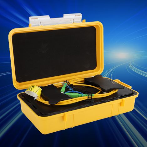 Glasfaser-OTDR-Startkabelbox, Totzoneneliminator, Glasfaserring Sc APC-Sc APC SM 1km (1/5)