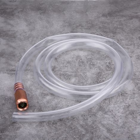 Siphon Universel Pompe à Carburant Liquide Transfert Manuel 180cm Tuyau Aspiration Huile (1/5)