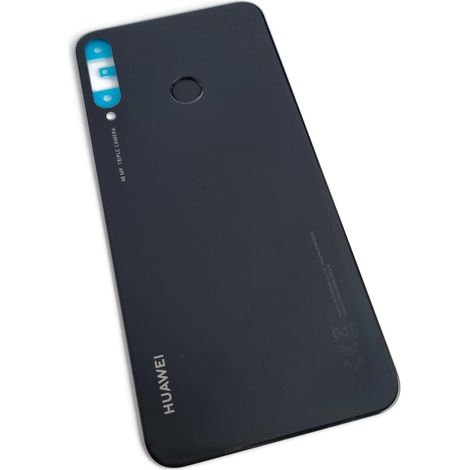 Coque arrière d'origine ORG pour Huawei P40 Lite E, noire (1/2)