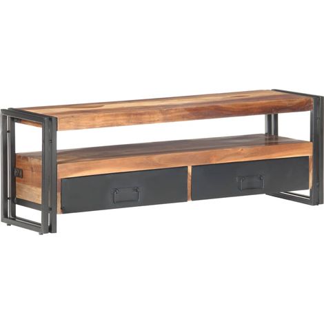 TV-Schrank 120x30x40 cm Massivholz