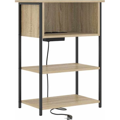 Maison Exclusive - Nachttisch Sonoma-Eiche 55 x 31 x 76 cm Holzwe