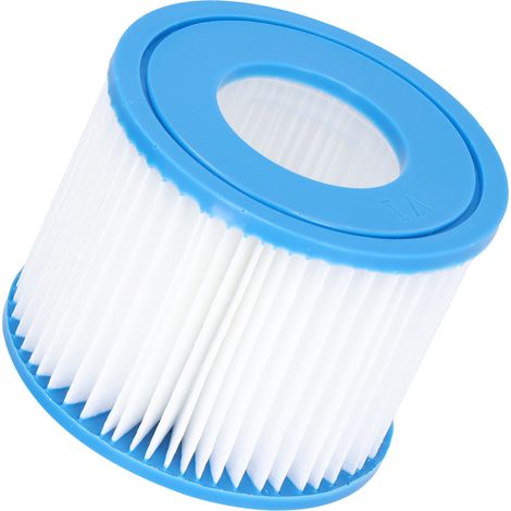 Ortviai Cartouche de filtre pour piscine gonflable – compatible Bestway VI, remplacement HEPA lavable et réutilisable (1/4)