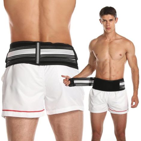 Ceinture anti-sciatique pour soulager les douleurs dorsales et la sciatique Soulagement des douleurs sciatiques, lombaires et articulaires (1/5)
