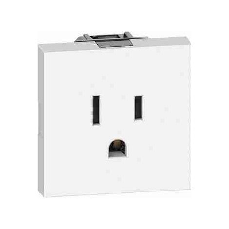 Prise standard américaine BTIKW4129 2P+T 15A 127/250 Vca
