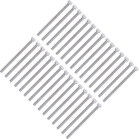 30 Vis à tête cylindrique M5 Acier inoxydable A2 - 60mm - Lot de 30 (1/5)
