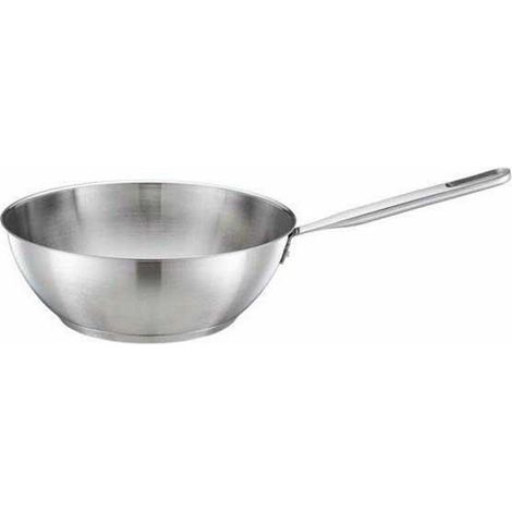 Fiskars Padella in acciaio inox 28 cm Argento resistente (1/3)