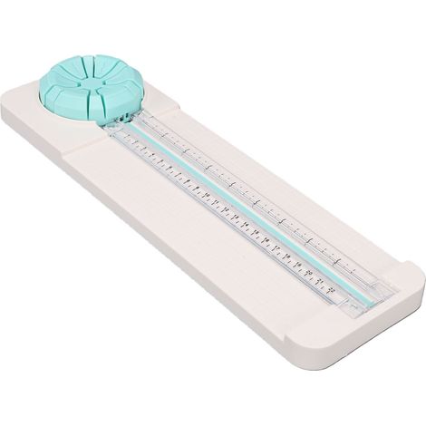 Outil de scrapbooking 6 en 1, coupe-papier artisanal avec points droits, courbes, styles ondulés pour coupons, photos, cartes postales (1/5)