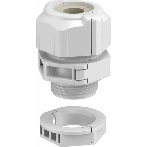 [NEUWERTIG] Obo Bettermann 2024912 Kabelverschraubung 1.5 Mm Kunststoff Lichtgrau 5 St. B-Ware