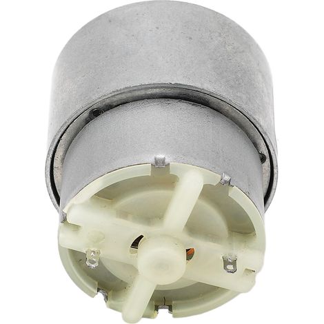 Moteur à Engrenage à Vis Sans Fin Autobloquant, Réducteur de Vitesse DC 12V 210 RPM à Couple Élevé