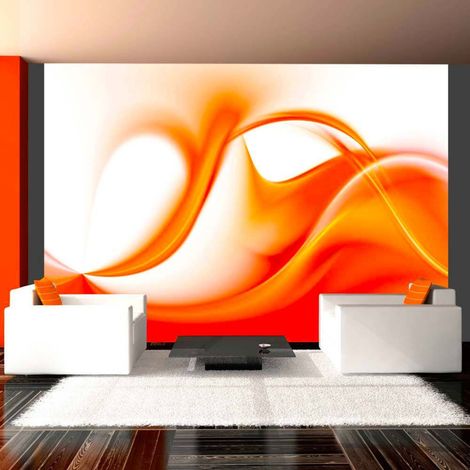 Papier peint rêve orange - 250 x 193 cm