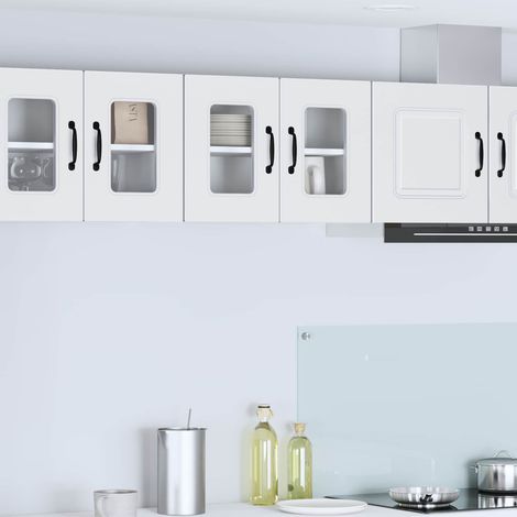 vidaXL Panneau de lave-vaisselle Kalmar 2 pcs Blanc 60 x 31 x 40 cm (1/5)