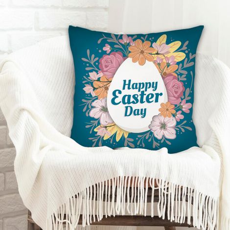 Housse de coussin carrée standard 45x45cm anti-ride pour canapé lit salon chambre (1/5)