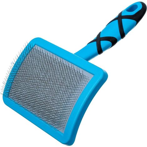 Groom Professional Curved Soft Slicker Pet Grooming Brush - Large